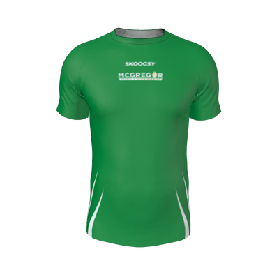 Men's Rash Guard Short Sleeve Standard Fit: Medium