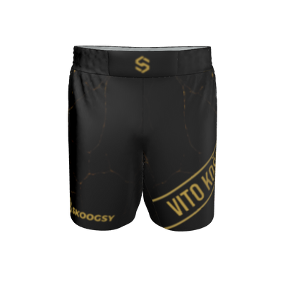 Men's Grappling Shorts with Side Slit: Large