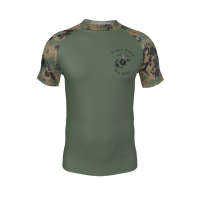 Men's Rash Guard - Short Sleeves