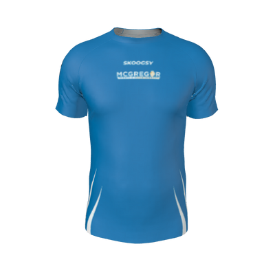 Men's Rash Guard Short Sleeve Standard Fit: Medium