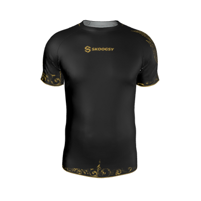 Men's Rash Guard Short Sleeve Standard Fit: Medium