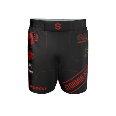 Men's Grappling Shorts with Side Slit: Large