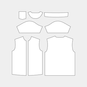 Adult Button-Up & Zippered Shirt (MHPZ-1U)