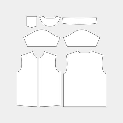 Adult Button-Up & Zippered Shirt (MHPZ-1U)