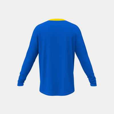 Adult Crew Neck LS Shirt with Tail Drop