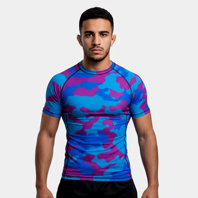 Camo Men's BJJ Rash Guard