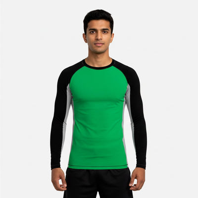 Cross Blade Men's Rash Guard (Long Sleeve)