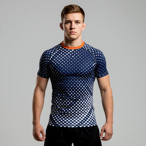 Electric Wave Men's Rash Guard