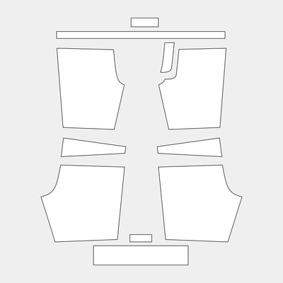 Men’s Juijitsu Shorts with Velcro (TC10-OUTSHOCK)