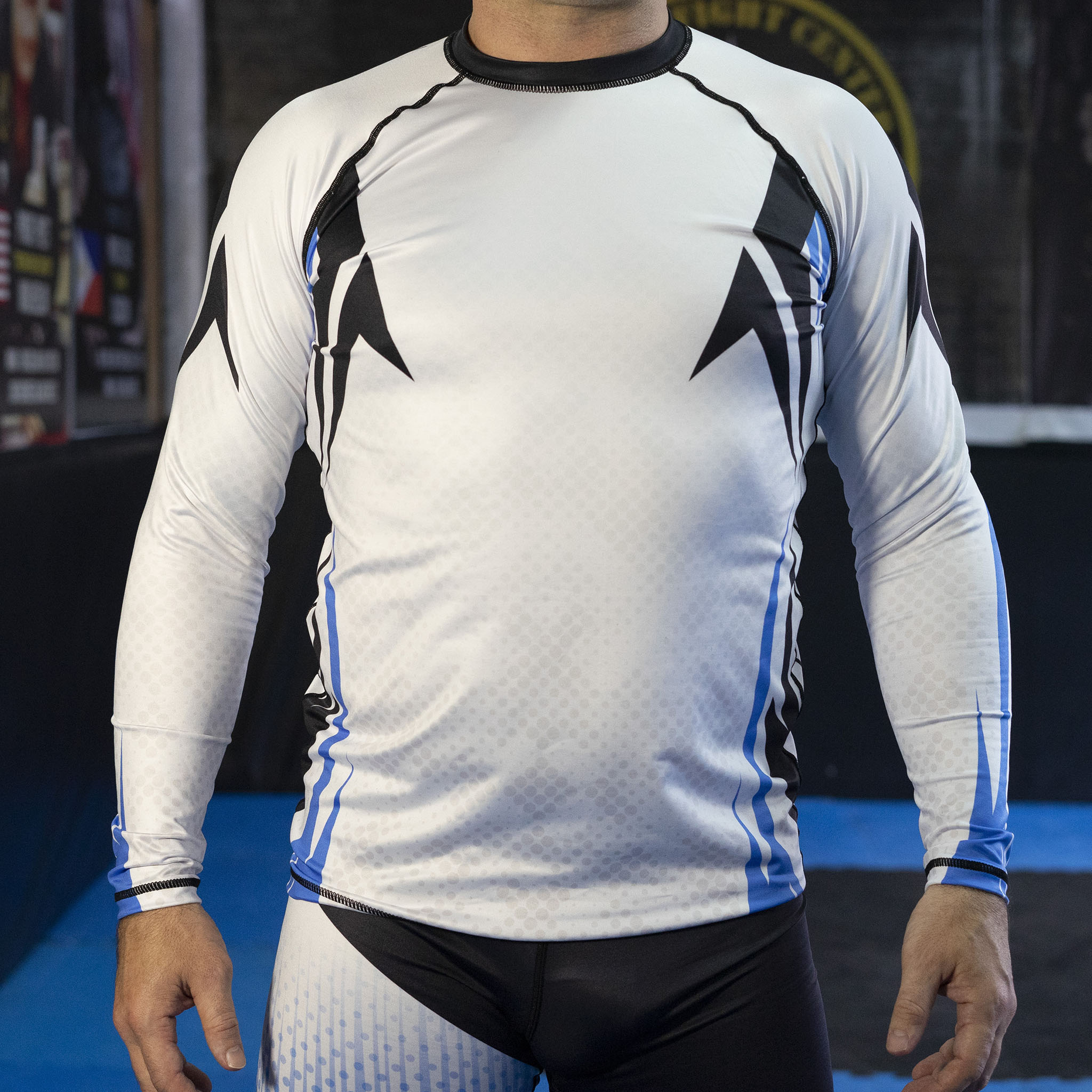 Men’s Rash Guard - Long Sleeve (Tight Fit) - POD