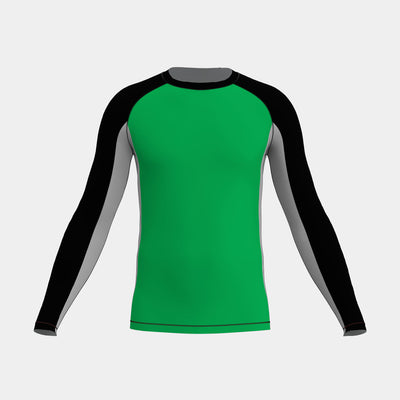 Cross Blade Men's Rash Guard (Long Sleeve)