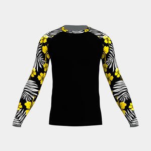 Bloom Strike Men’s Rash Guard (Long Sleeve)