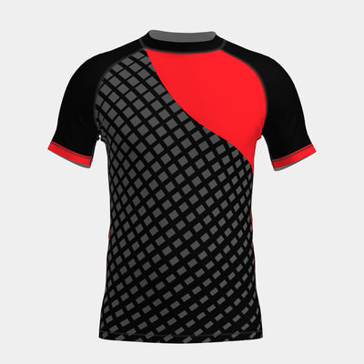 Vortex Grid Men's BJJ Rash Guard