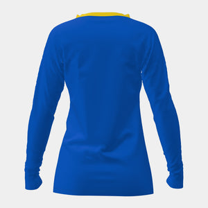 Women's V-Neck Long Sleeve Motocross Jersey