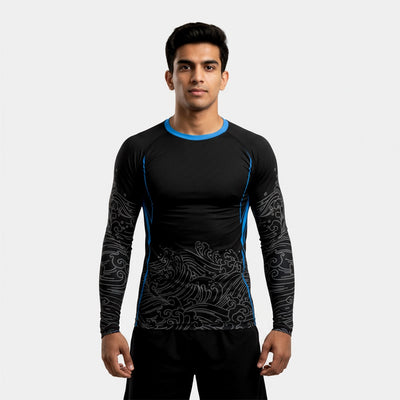 Tidal Men’s Rash Guard (Long Sleeve)