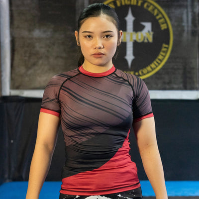 Women's BJJ Rash Guard (Short Sleeve)