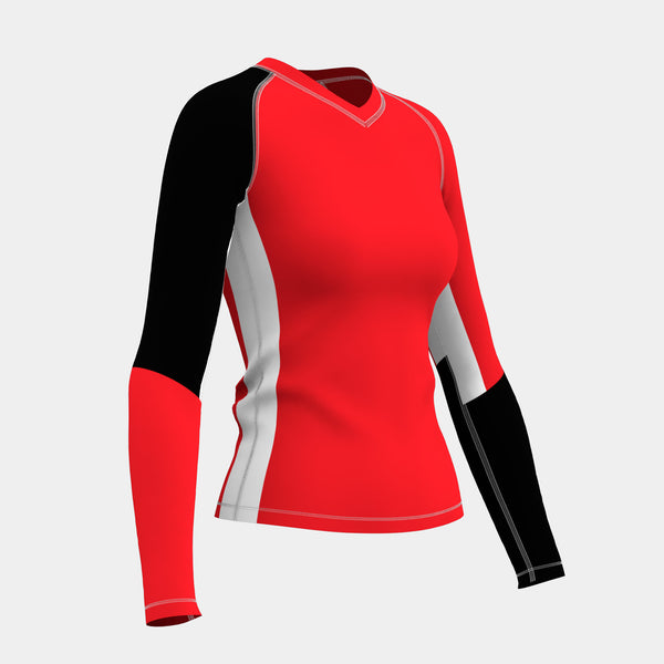 QuickStrike Women's Rash Guard (Long Sleeve) - POD