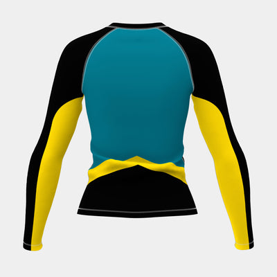 Women's Rash Guard (Long Sleeve): Design 10