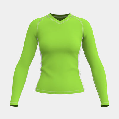 Solid Women's Rash Guard (Long Sleeve)