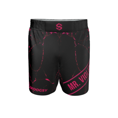 Men's Grappling Shorts with Side Slit: Large