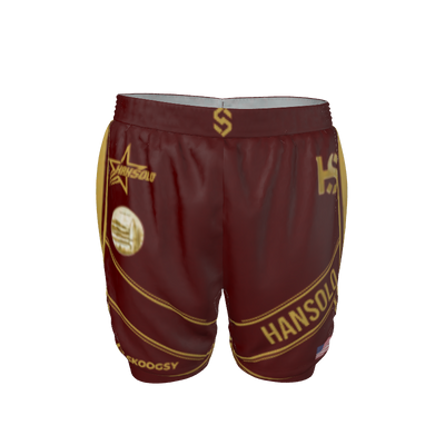 Men's 2-in-1 Shorts with No Pocket (MSI-038)