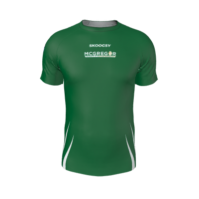 Men's Rash Guard Short Sleeve Standard Fit: Medium