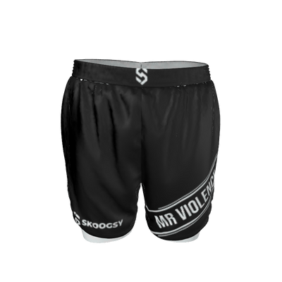 Men's 2-in-1 Shorts with No Pocket (MSI-038)