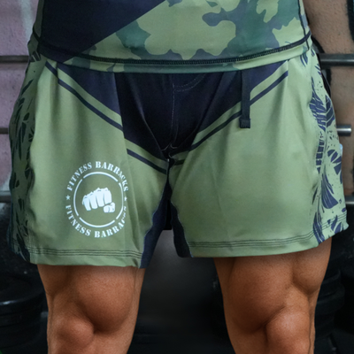 Men's Grappling Shorts with Side Panel