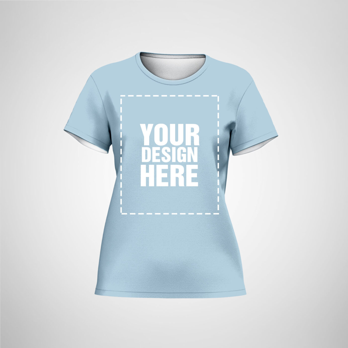 Women's T-shirt - Light Blue Color